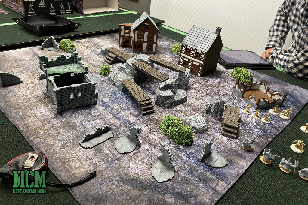 Setting the table - Wargame tabletop terrain 