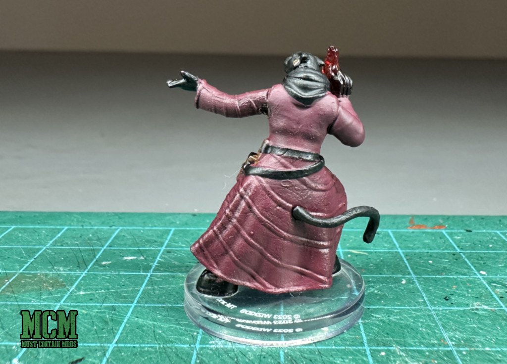 Cree - a 28mm fire mage miniature