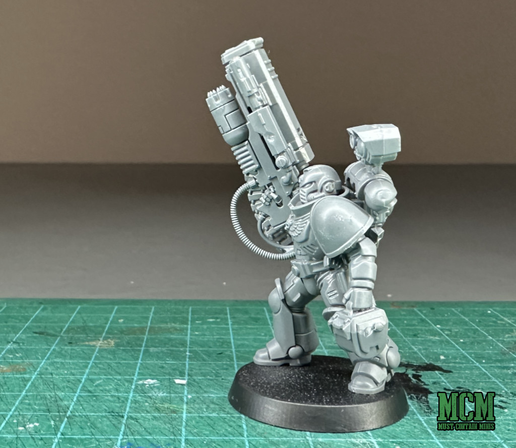 A Seargent with two awesome indirect weapon systems. 