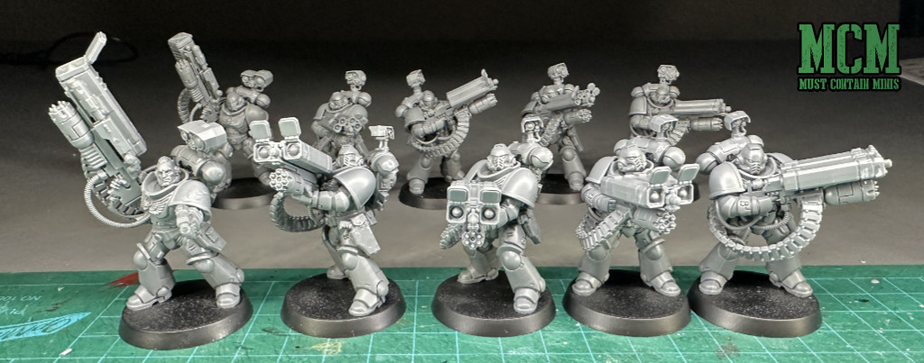 Review of Desolation Squad armed with Superkrak Launchers - Warhammer 40K Space Marines by Games Workshop 
