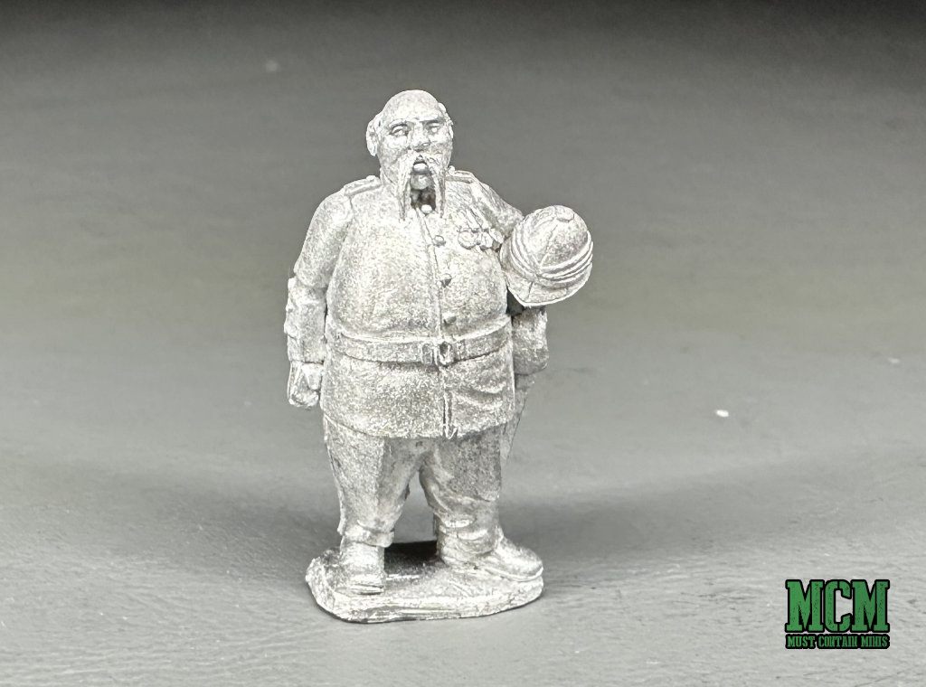Large British Officer Miniature for 28mm gaming - Zulu Wars