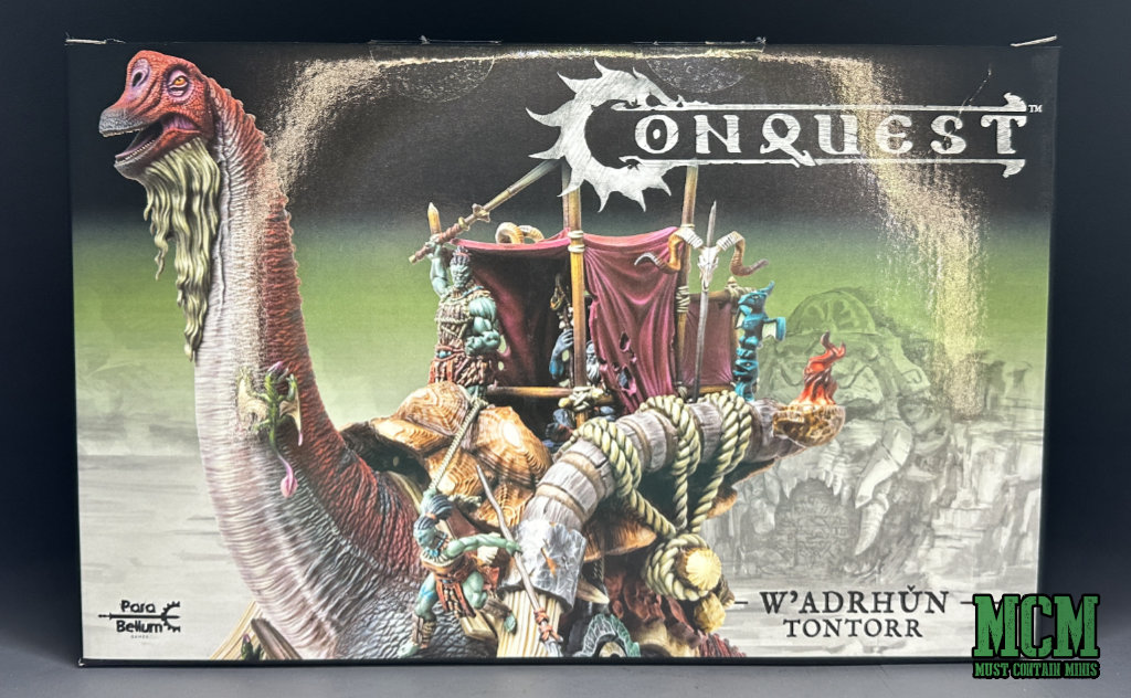 Conquest W'Adrhun Tontorr - Box Art on Front