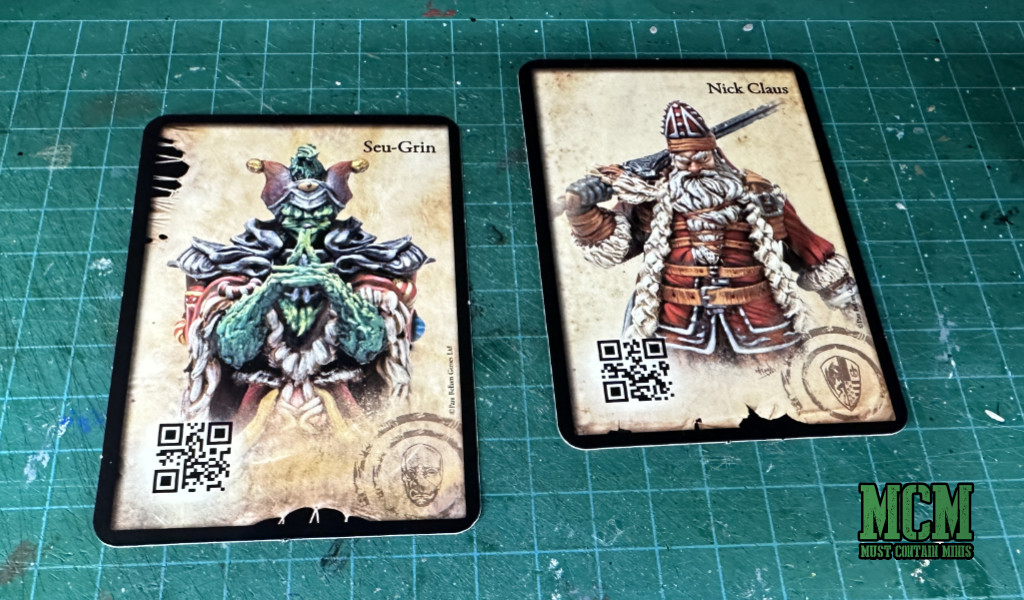 Seu-Grin and Nick Claus Conquest Cards