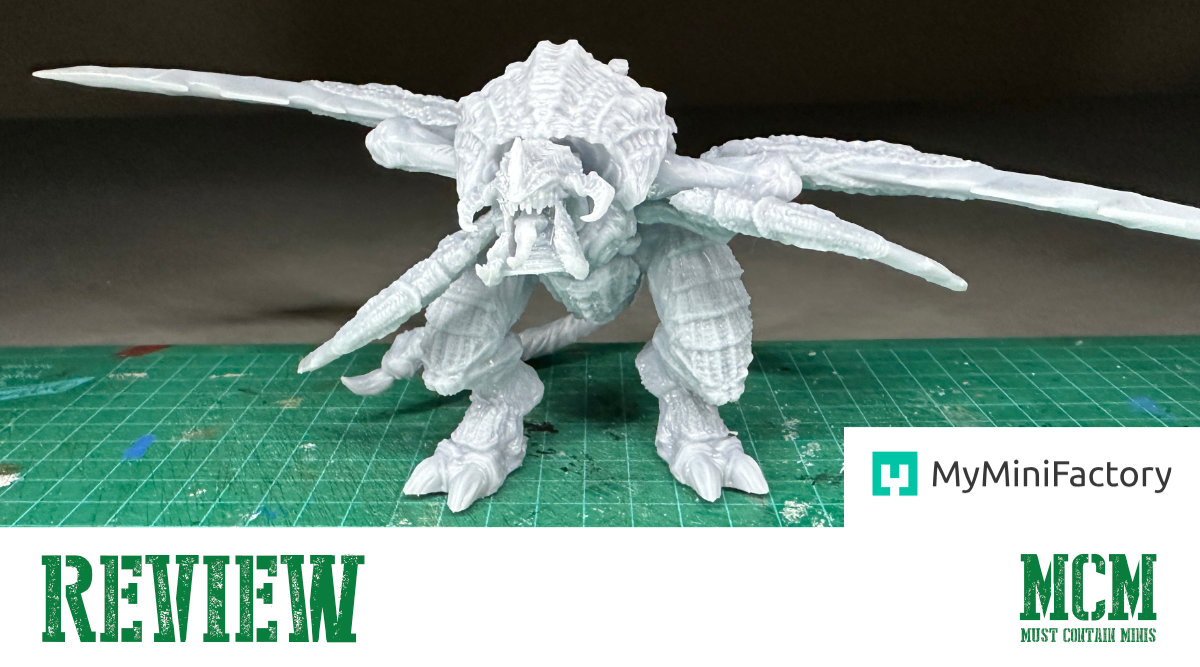 Read more about the article Quick Review – DakkaDakkaStore Hive King on MyMiniFactory