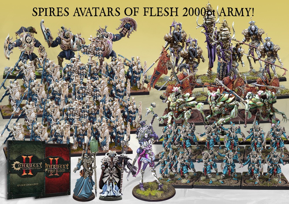Spires 2000 Point army