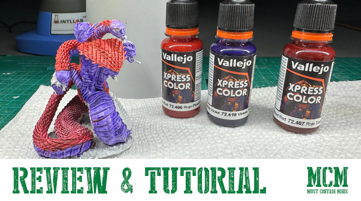 You are currently viewing My First-Time Using Vallejo Xpress Colors – Painting Miniatures Quickly