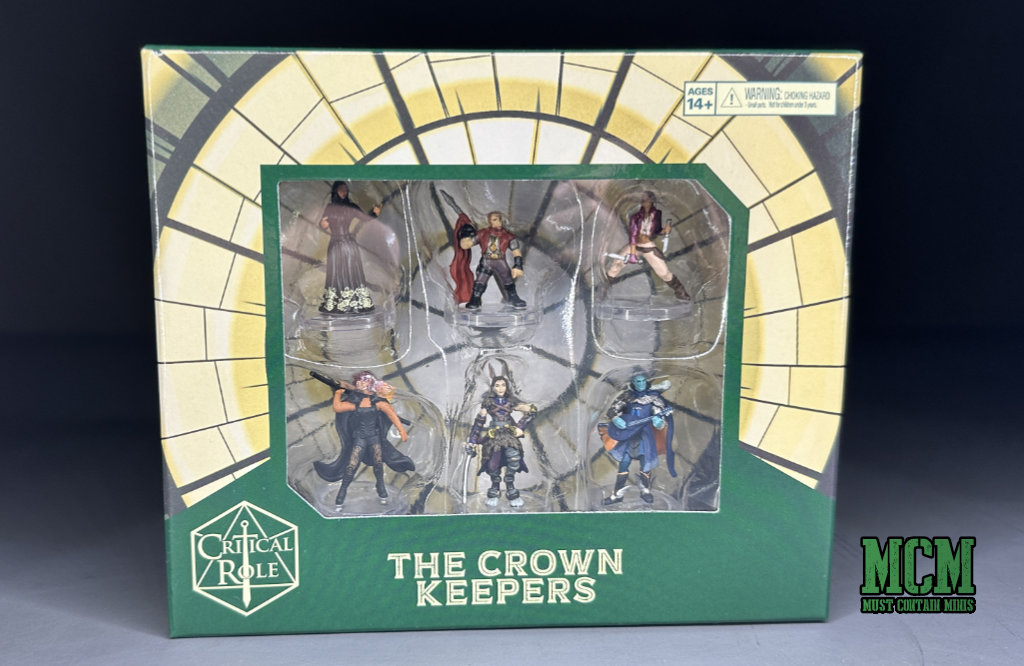 WizKids - Critical Role - The Crown Keepers pre-painted miniatures review. 