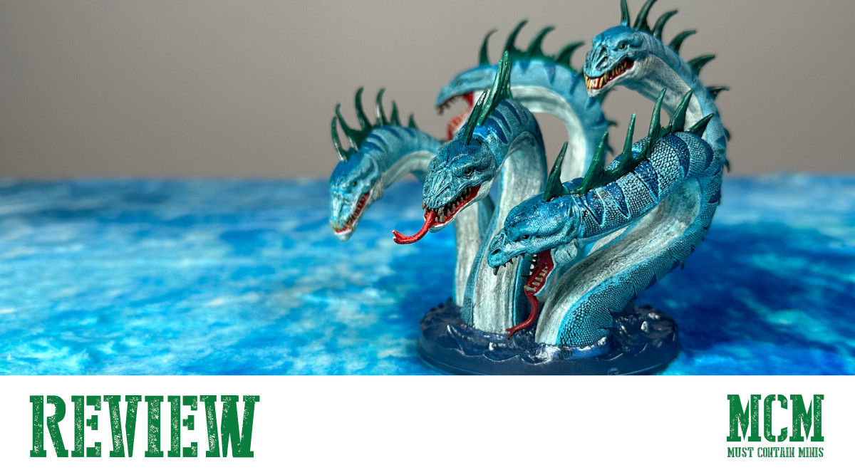 Read more about the article Awesome New Pre-Painted Hydra Review – D&D Miniature by WizKids