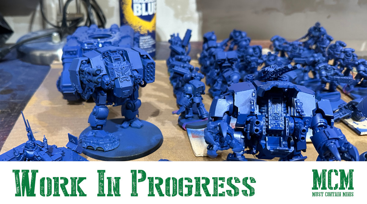 You are currently viewing Great Times! Priming Some Space Marines – Prepping My Minis for Painting