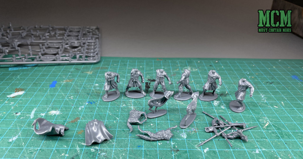 Building the miniatures is super easy