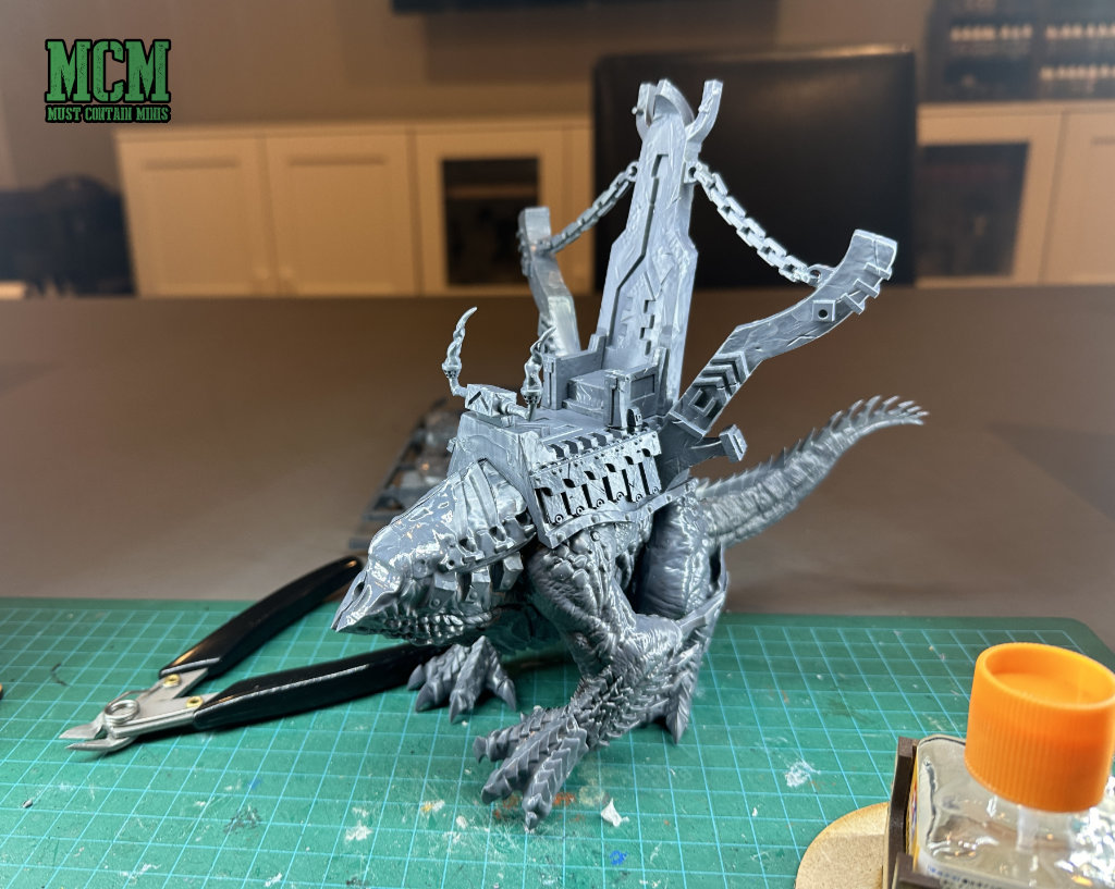 Assembling the model of this Ironclad Drake Review step by step. 