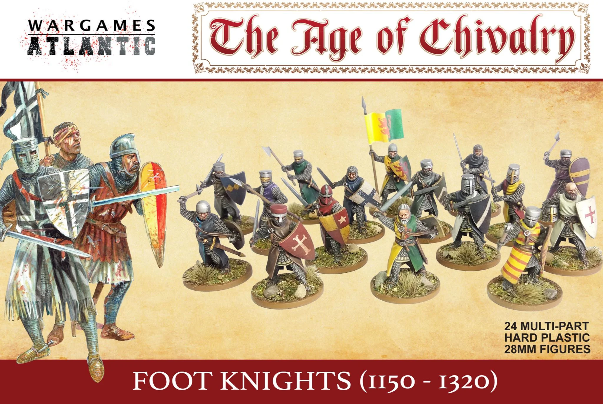 You are currently viewing Fill Your Fantasy Forces with Foot Knights from Wargames Atlantic