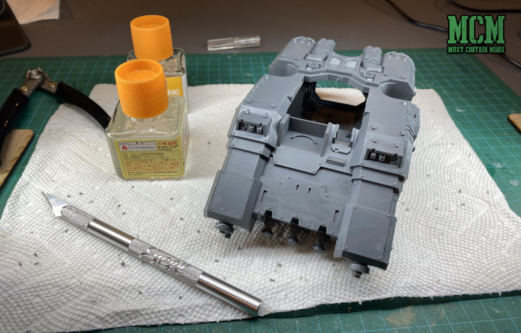 Building the Space Marine Repulsor Executioner 