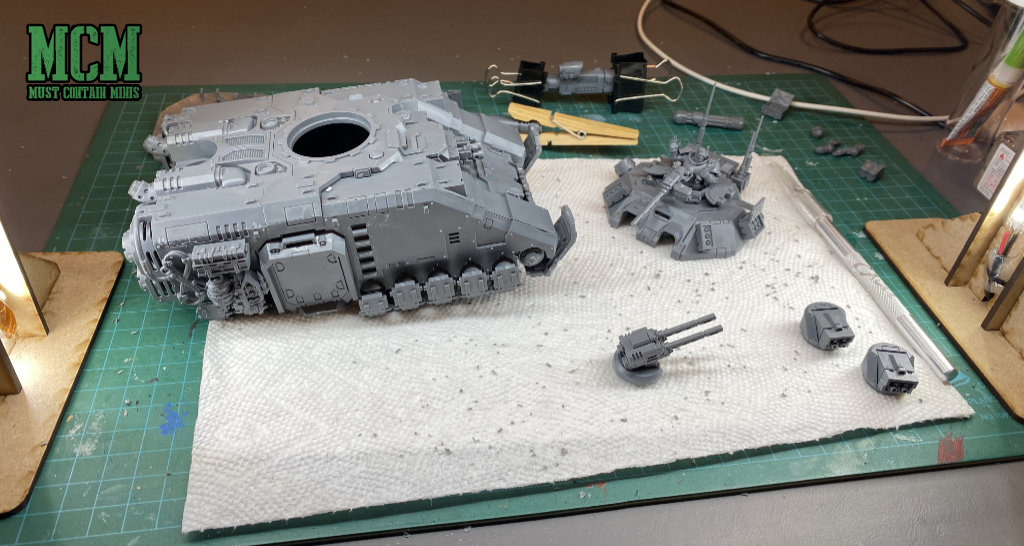 Work In Progress Space Marine APC / Heavy Tank by Games Workshop