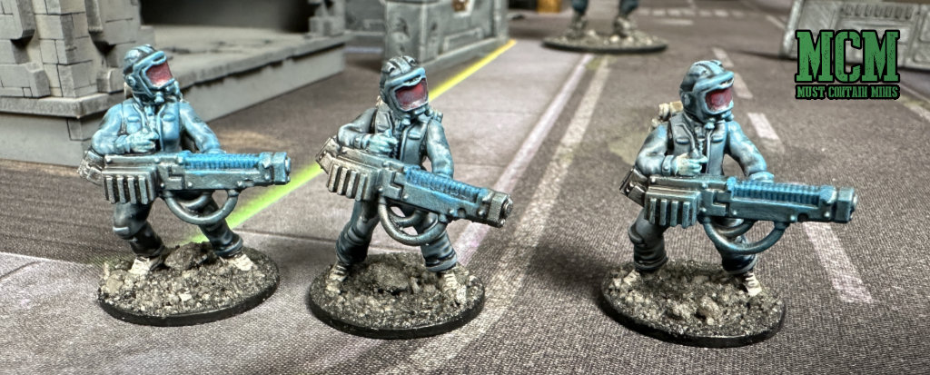 Painting Miniatures quickly with The Army Painter Paints - Plasma Special Weapons Team