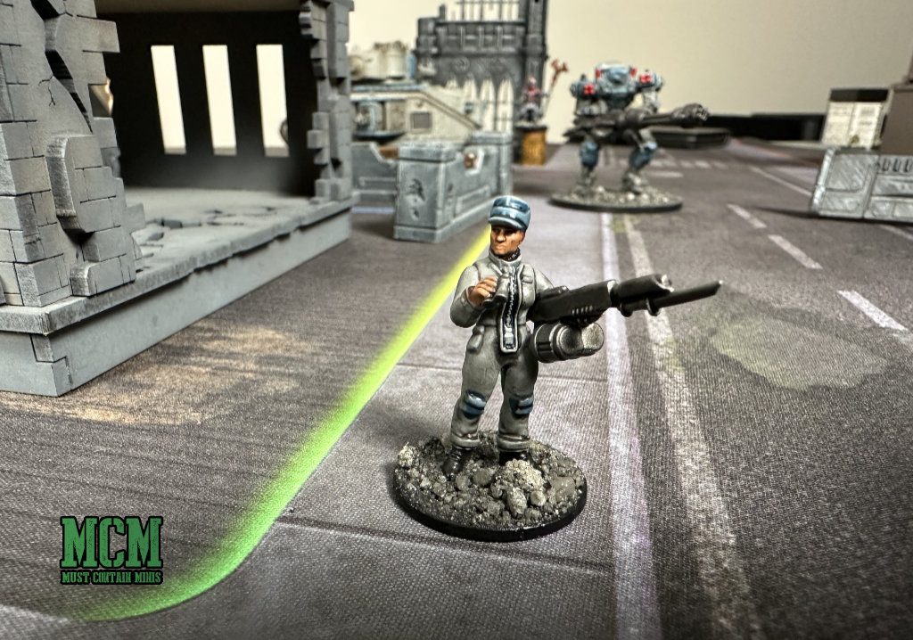 A Veteran or Command Team Cannon Fodder Miniature 