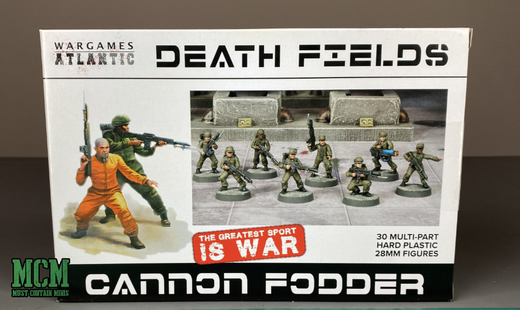 Cannon Fodder Painted Miniatures Review - How to paint miniatures and proxy guards 