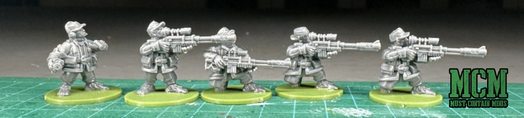 Third unit of snipers