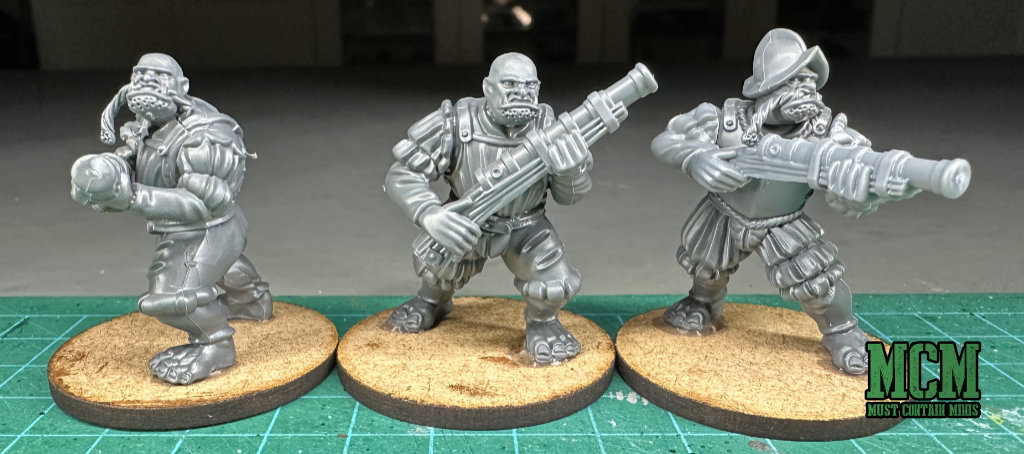 Landskneecht Ogres with Hand Cannons / guns