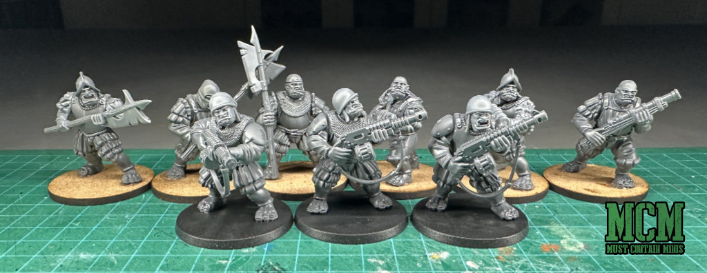 Landskneecht Ogres Review for Miniatures by Wargames Atlantic