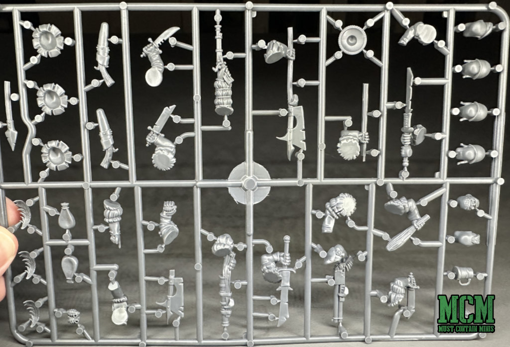 Landskneecht Ogres Plastic Frame / Sprue - Back